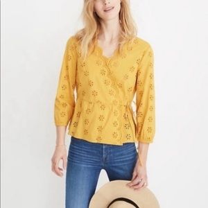 Madewell Eyelet Blouse